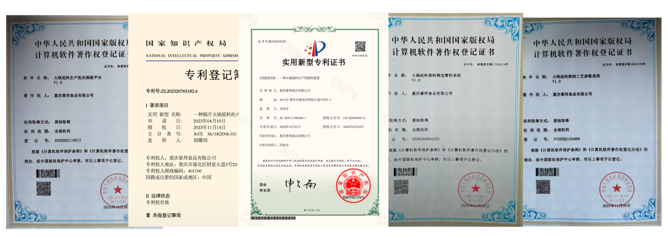 专利及软件著作